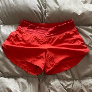 Red Lulu Shorts